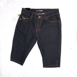 Glory Black Capri Shorts Size 3